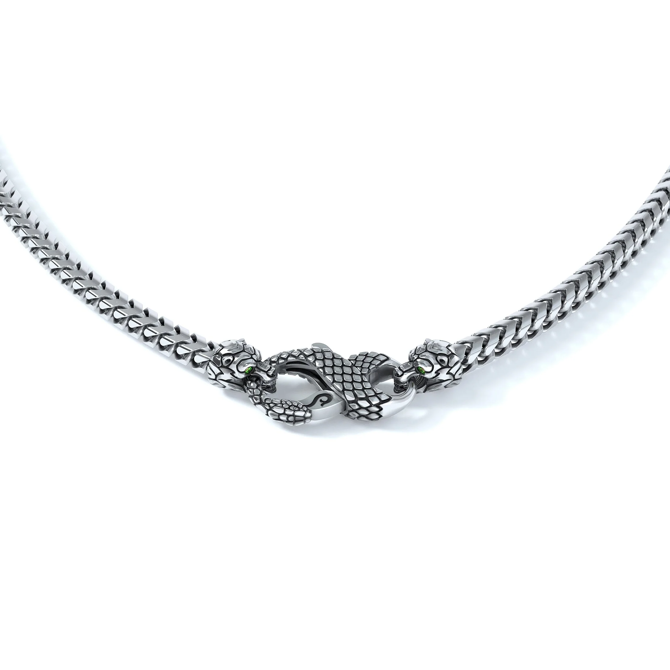 3mm Bear Signature Clasp, Silver - Image 2