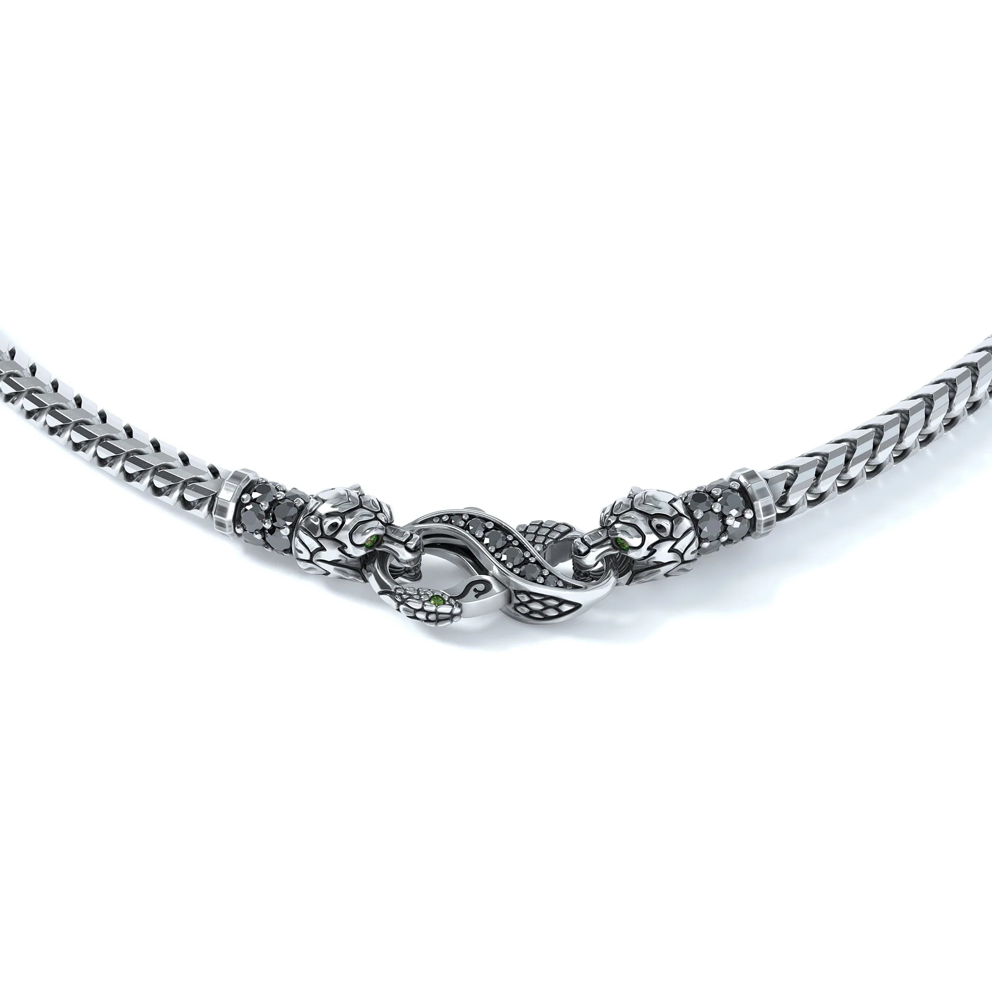 4mm Bear King's Clasp, Silver - Image 2