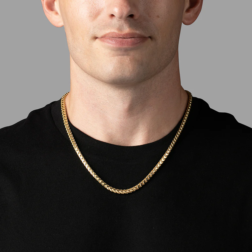 4mm Gold Franco Chain - Image 5