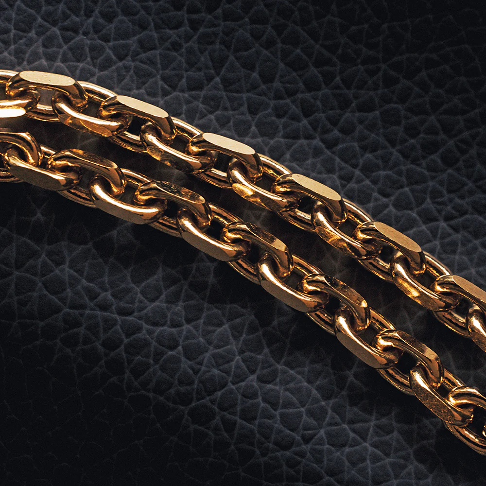 4mm Hermes (Heavy Link) Chain, 14k Yellow Gold - Image 7