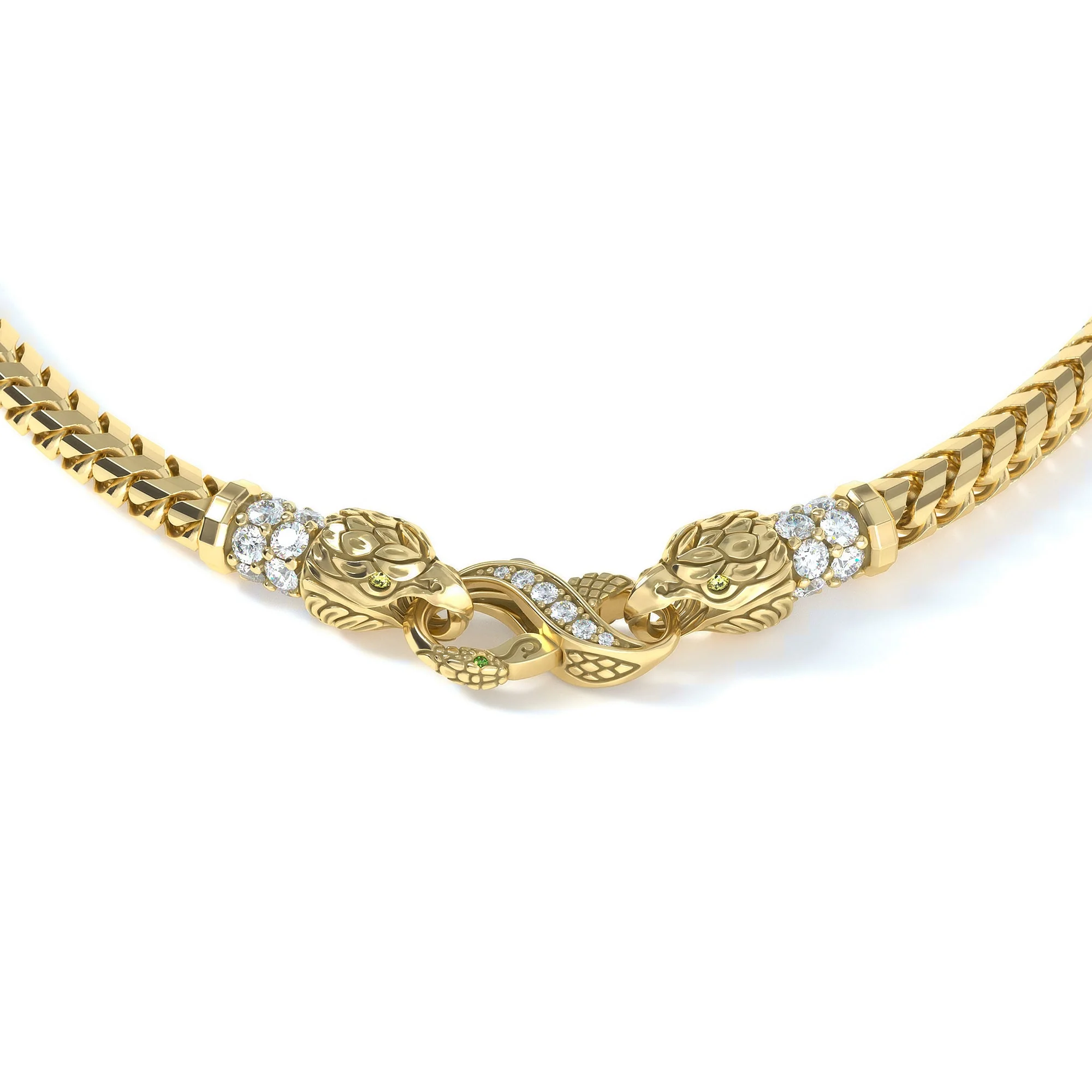 5mm Eagle King's Clasp, 10k Yellow Gold - Image 2