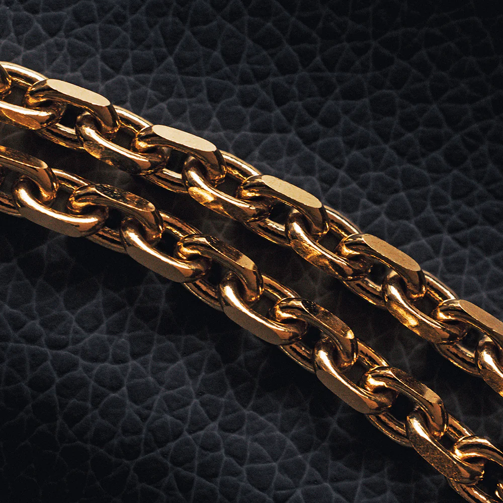 5mm Hermes (Heavy Link) Chain, 18k Yellow Gold - Image 7
