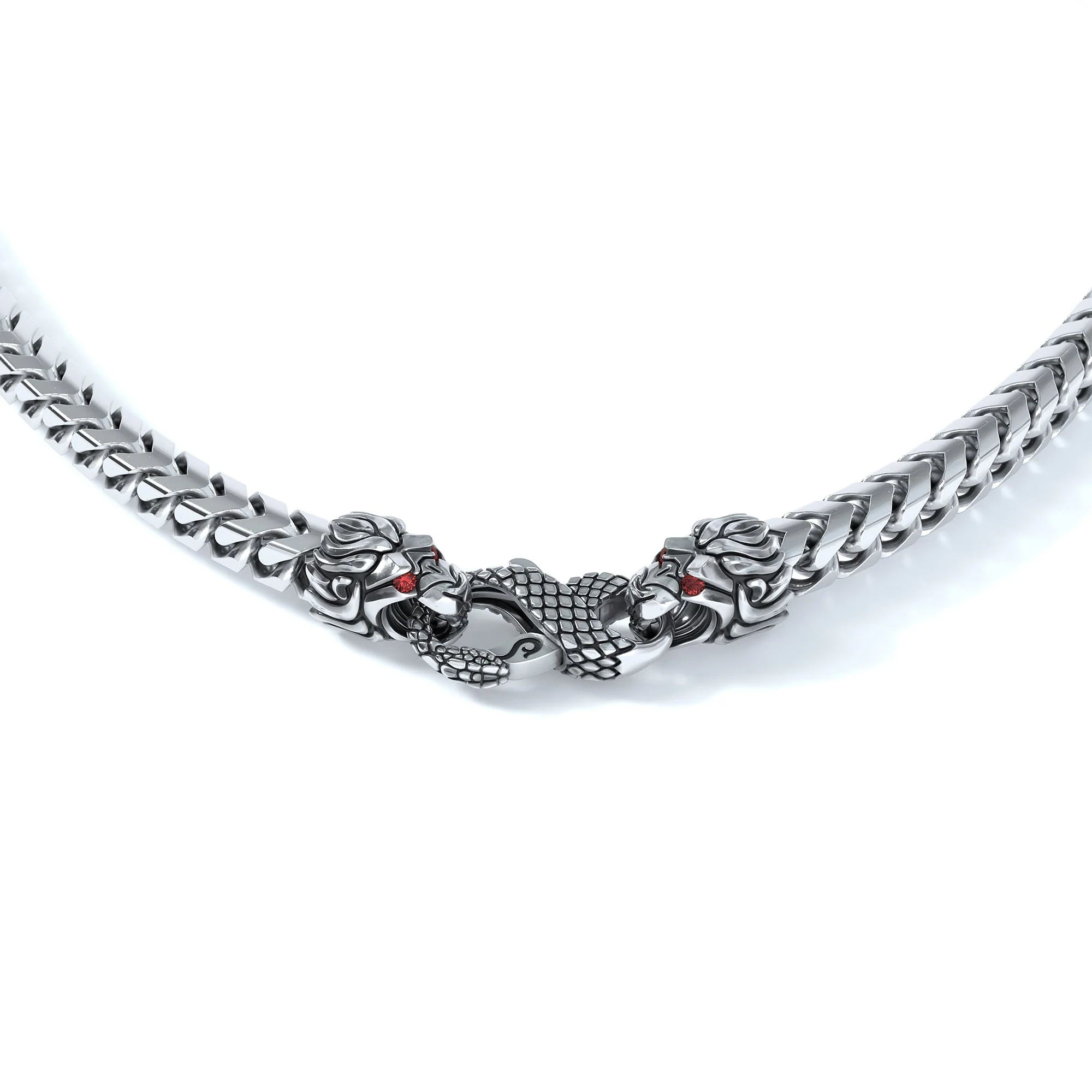 5mm Lion Signature Clasp, Silver - Image 2