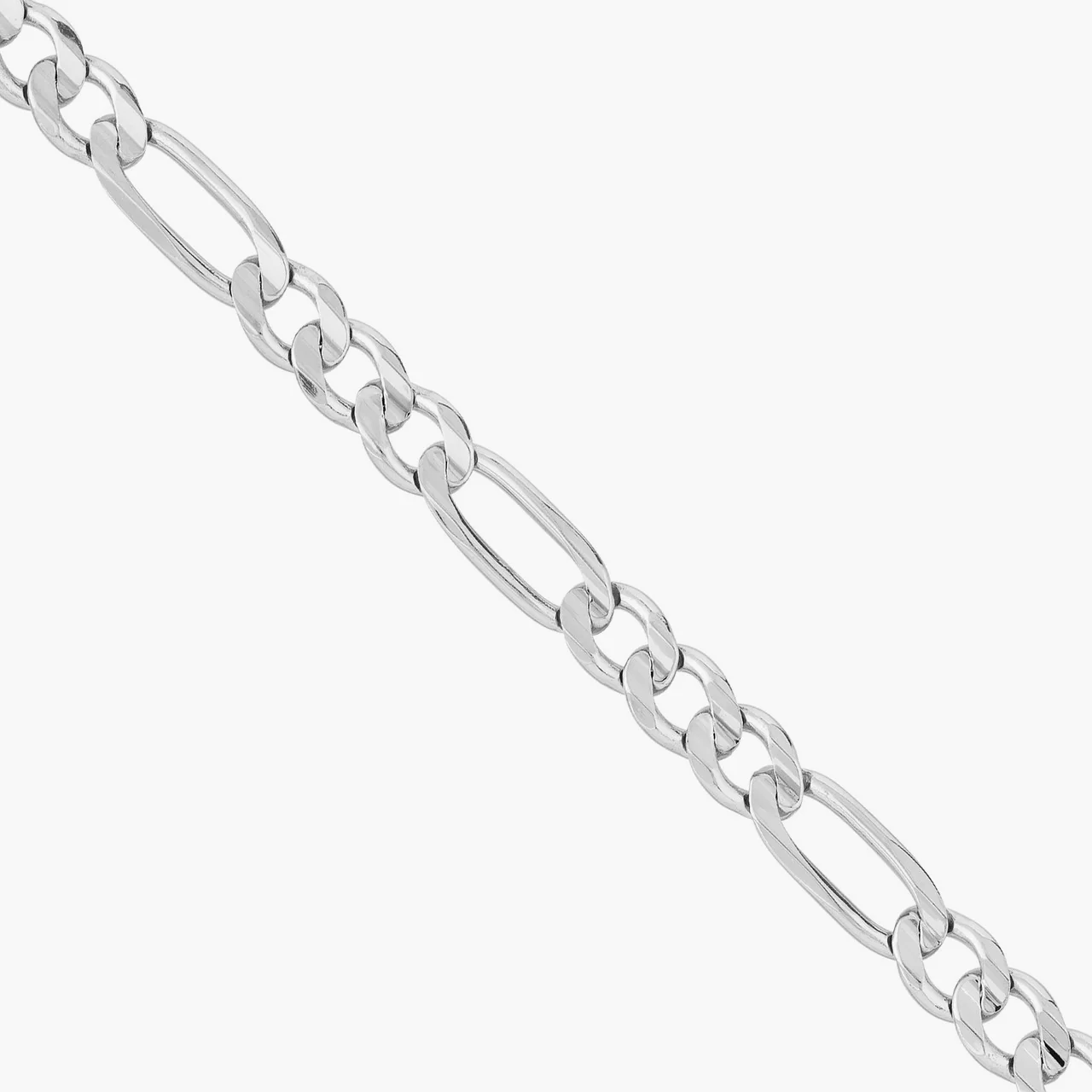 5mm Silver Figaro Chain - Image 5
