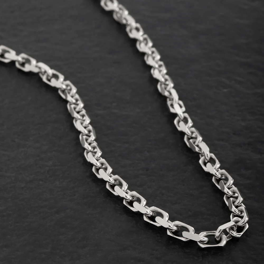 5mm Silver Forza (Heavy Link) Chain - Image 3