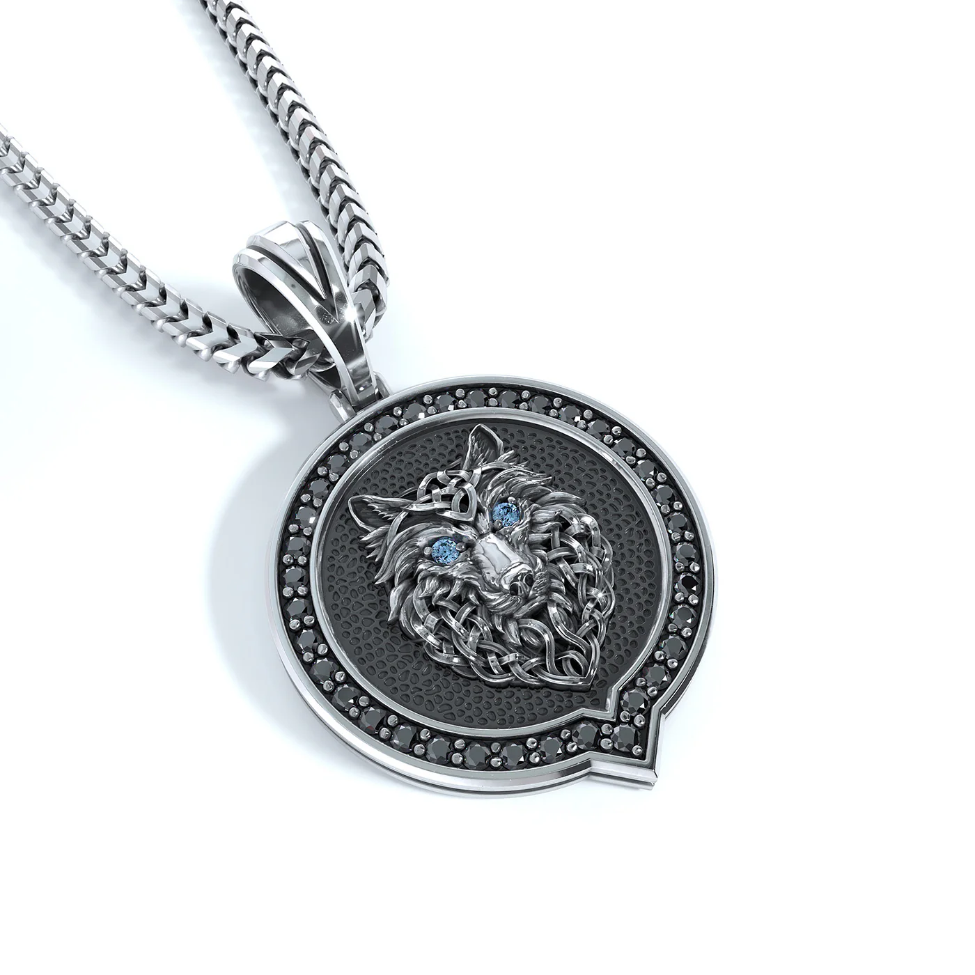 APEX, Silver Wolf Pendant - Image 3