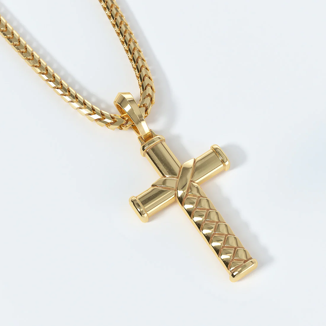 DESTINY, Gold Cross Pendant - Image 2
