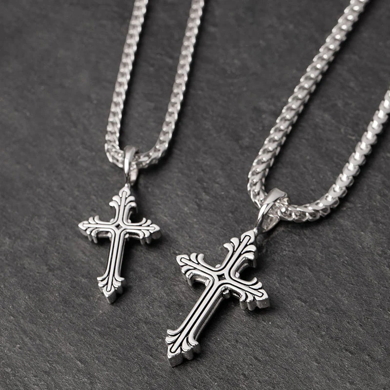 Glory, Silver Cross Pendant - Image 4