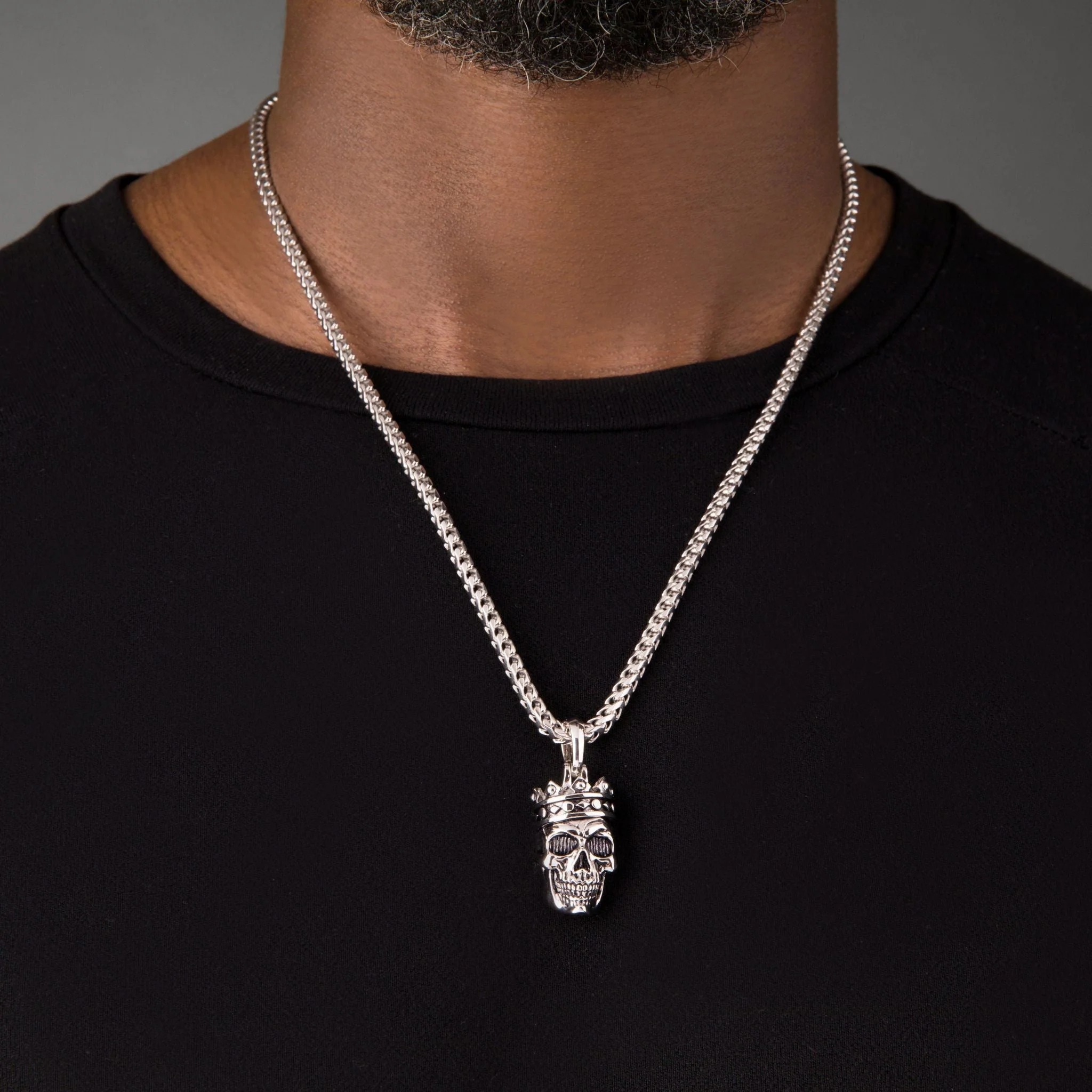 Imperium, Silver Skull Pendant - Image 7