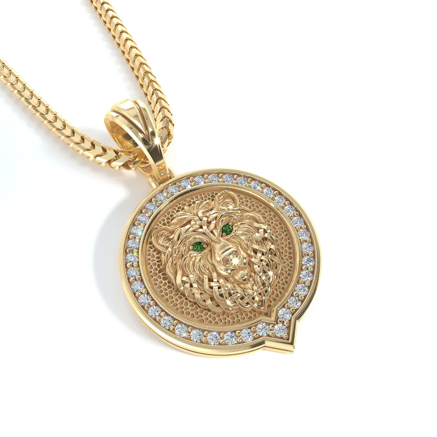 KODA, Gold Bear Pendant - Image 3