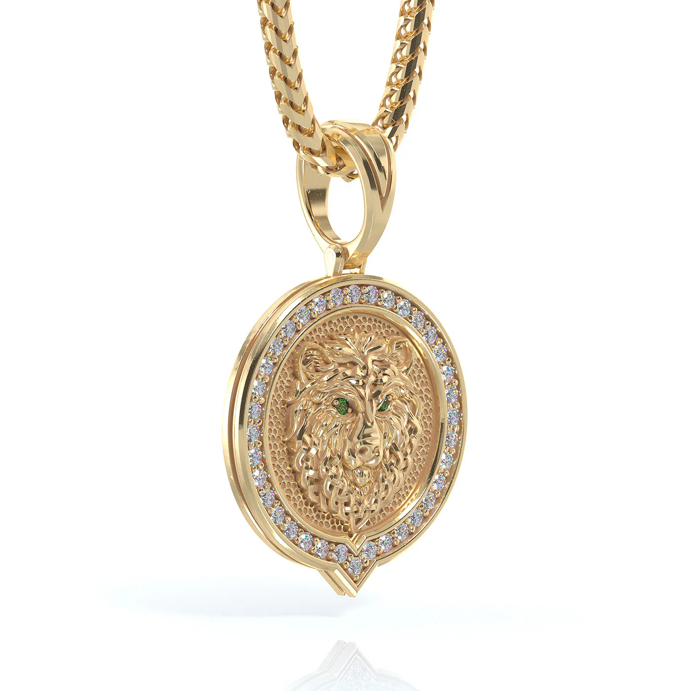 KODA, Gold Bear Pendant - Image 4