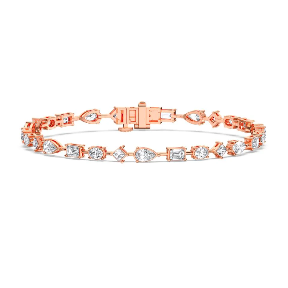 MULTISHAPE TENNIS BRACELET - Image 3