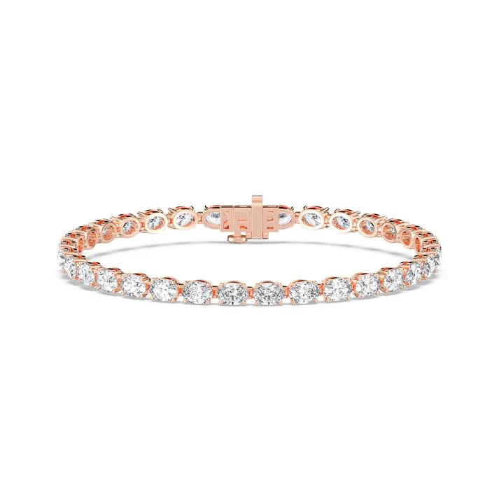 OVAL TENNIS BRACELET (East-West) - Image 3