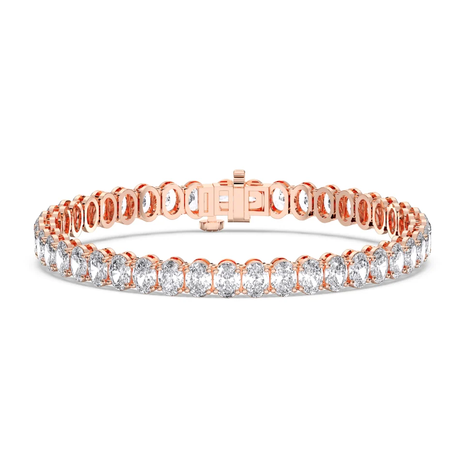OVAL TENNIS BRACELET (North-South) - Image 3
