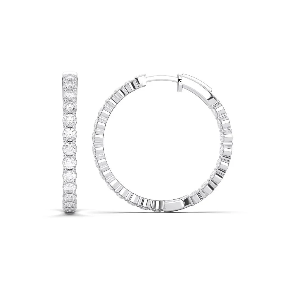 ROUND IN-OUT HOOPS - Image 3