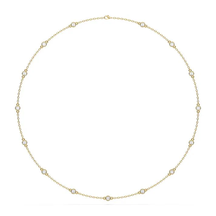 ROUND DIAMOND BY THE YARD NECKLACE - Image 2