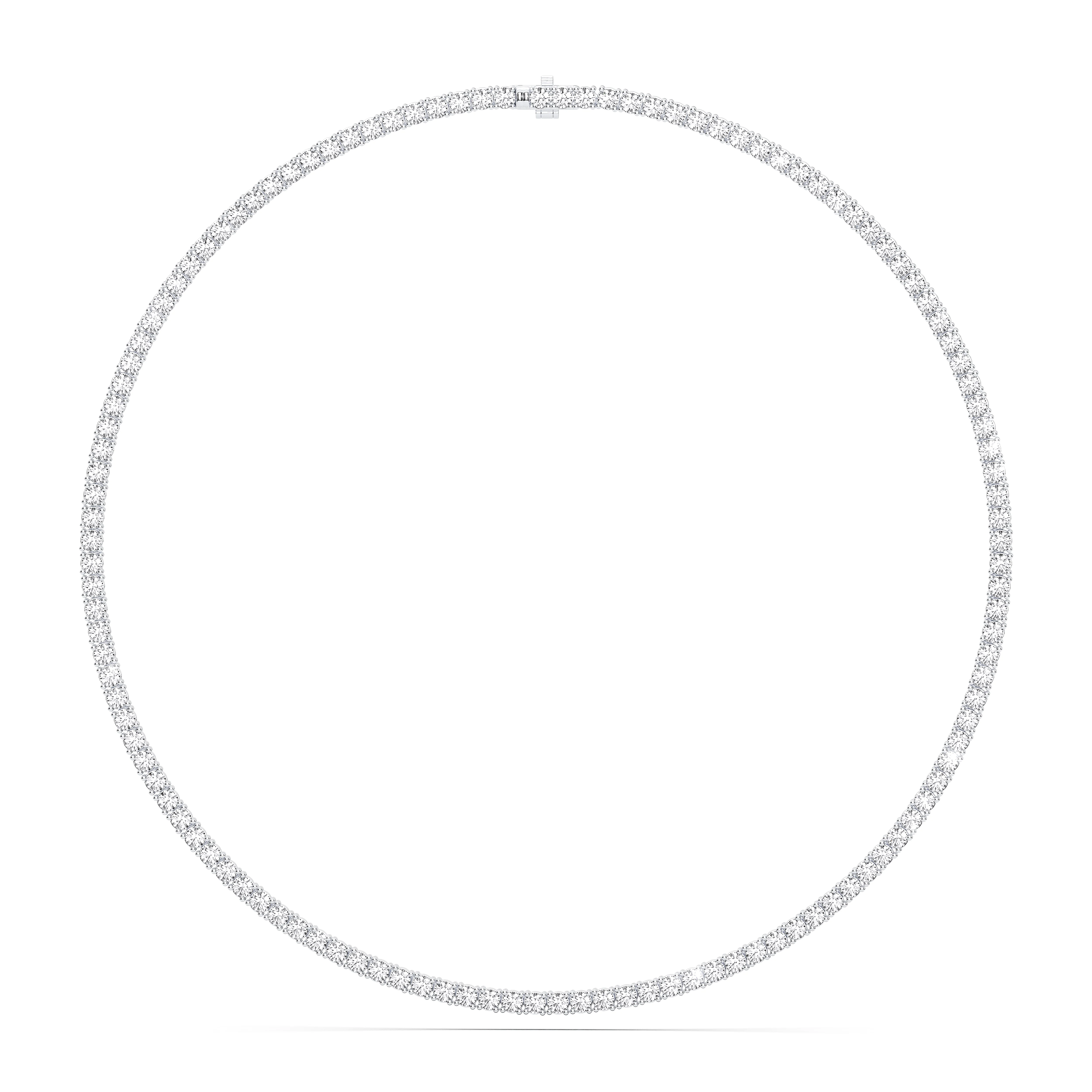 ROUND TENNIS NECKLACE