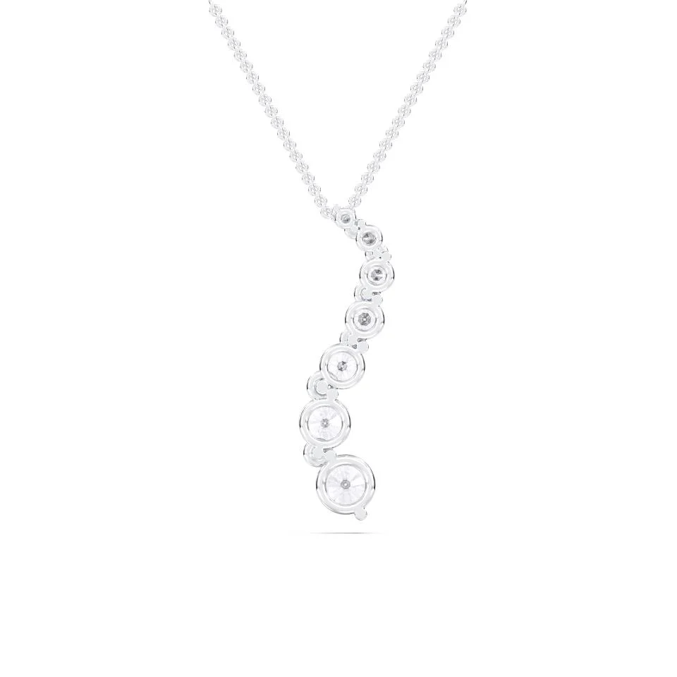 FLEXIBLE JOURNEY ROUND DIAMOND PENDANT - Image 3