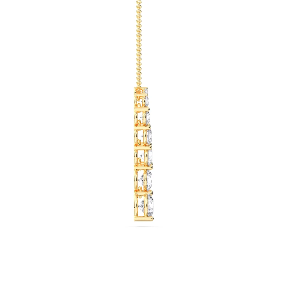 FLEXIBLE JOURNEY ROUND DIAMOND PENDANT - Image 5