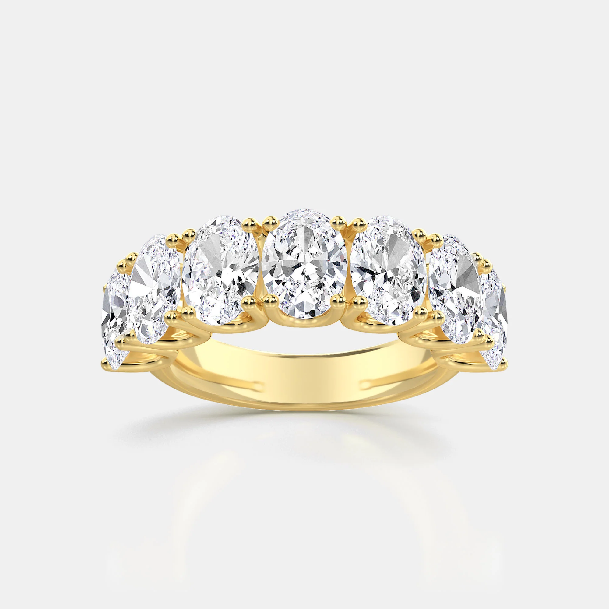 OVAL 7-STONE RING - Image 3