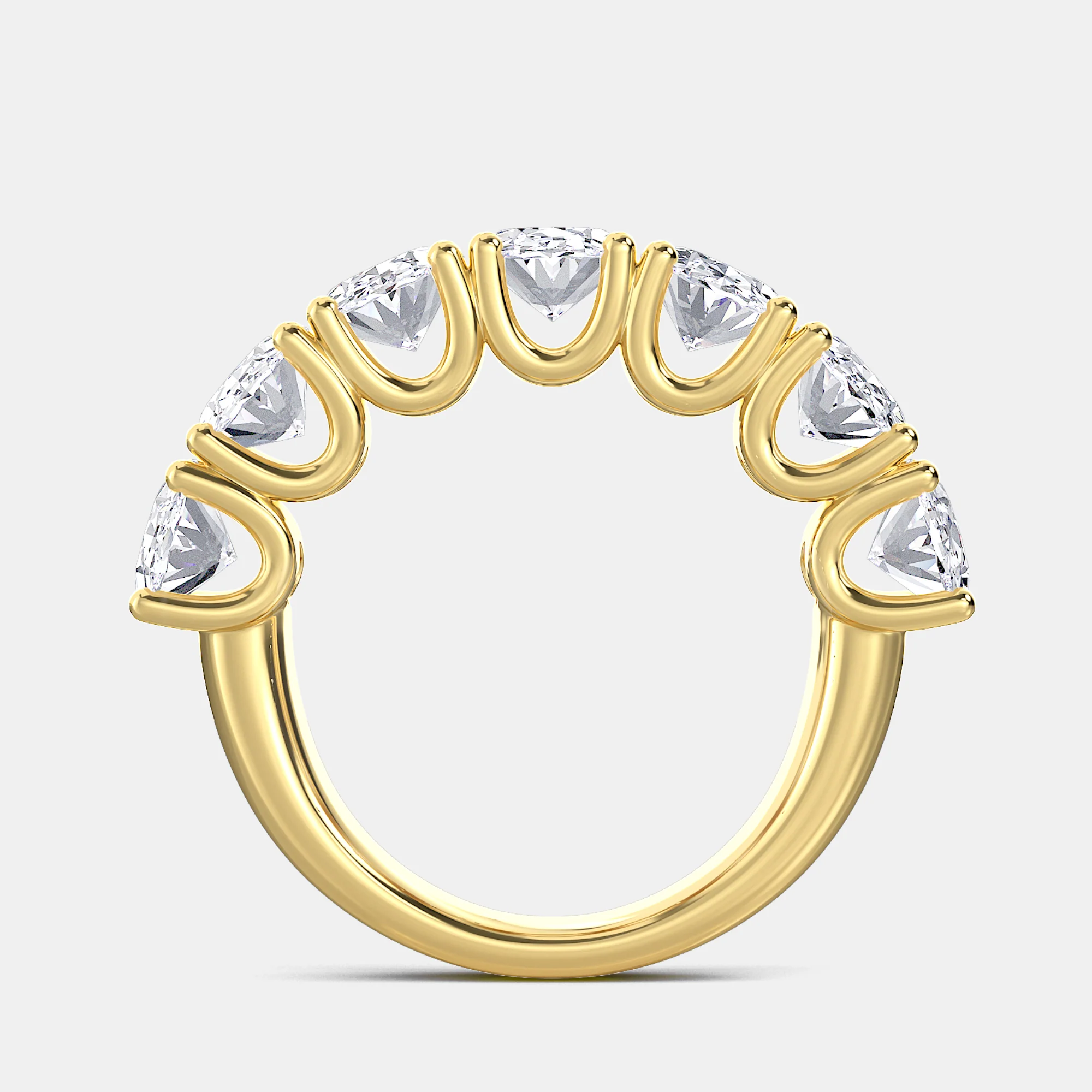 OVAL 7-STONE RING - Image 4