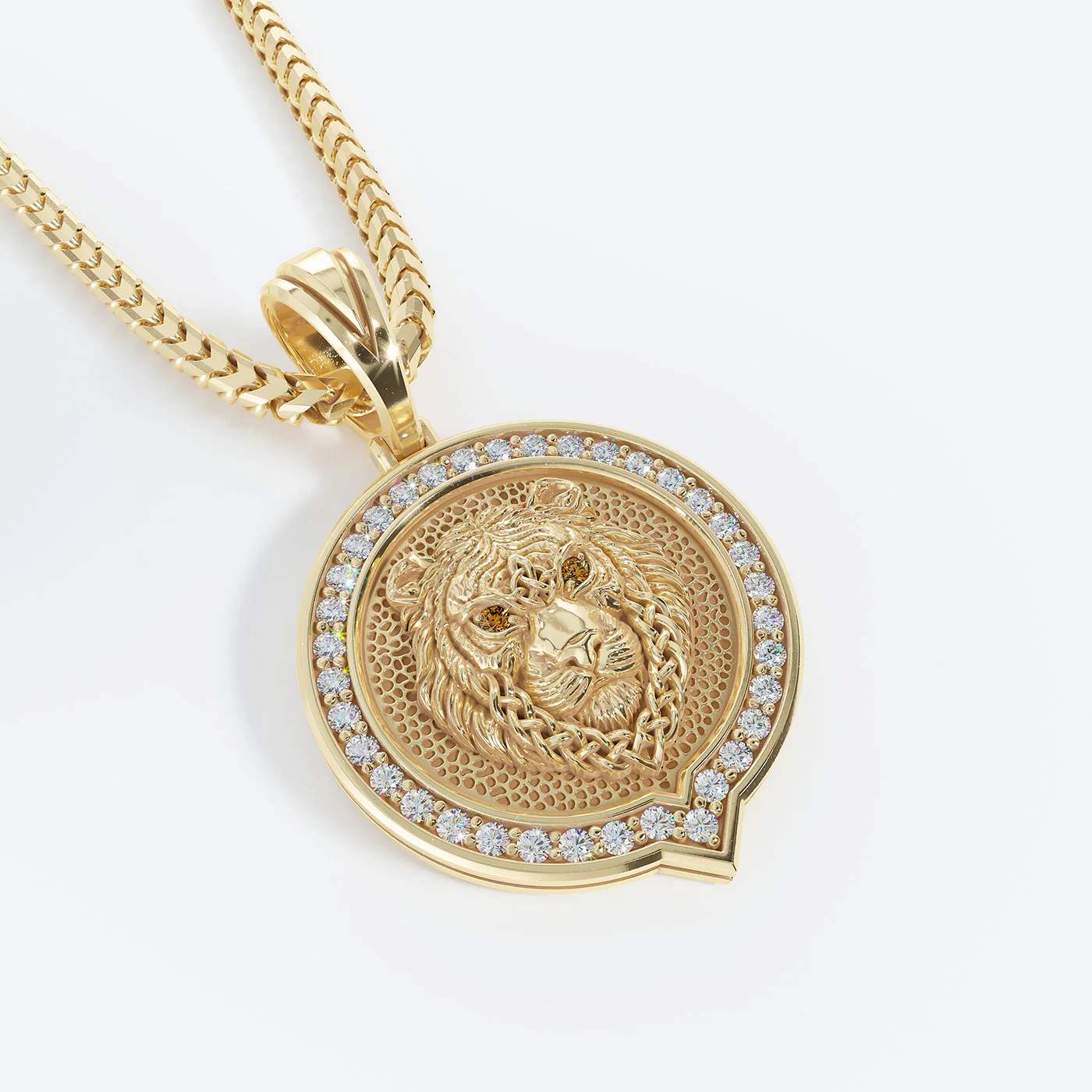 RAJAH, Gold Tiger Pendant - Image 3