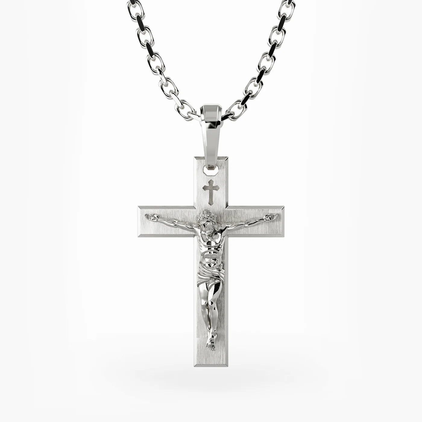 REDEMPTION, Platinum Crucifix Pendant
