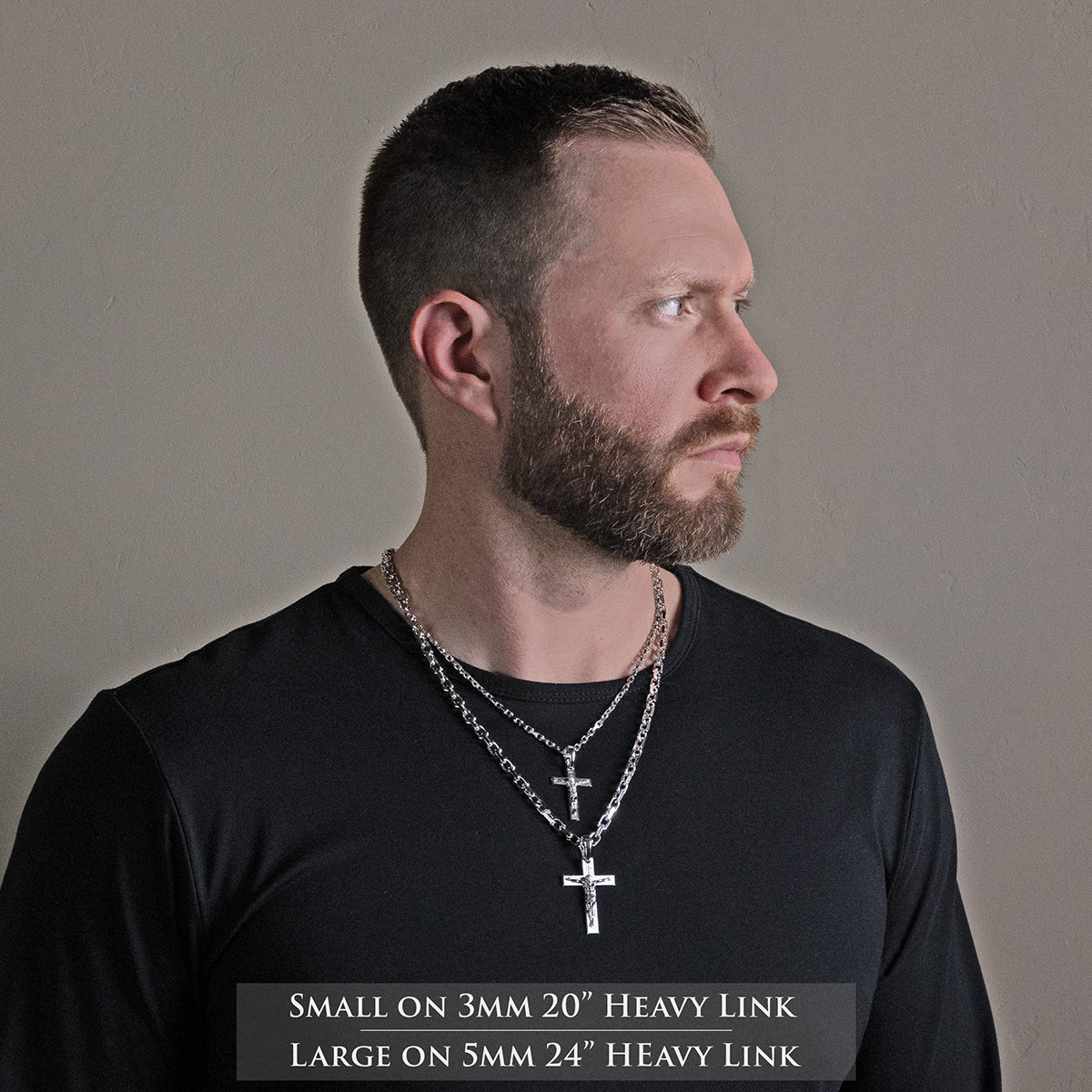 REDEMPTION, Platinum Crucifix Pendant - Image 3