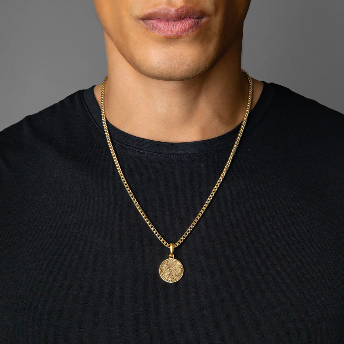 Saint Christopher, Gold Pendant - Image 4