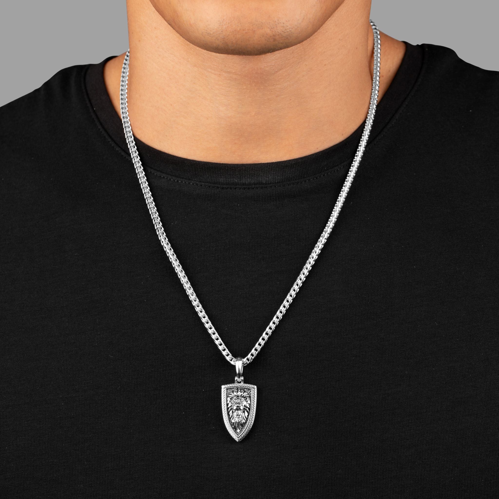 Empire, Silver Lion Head Pendant - Image 3