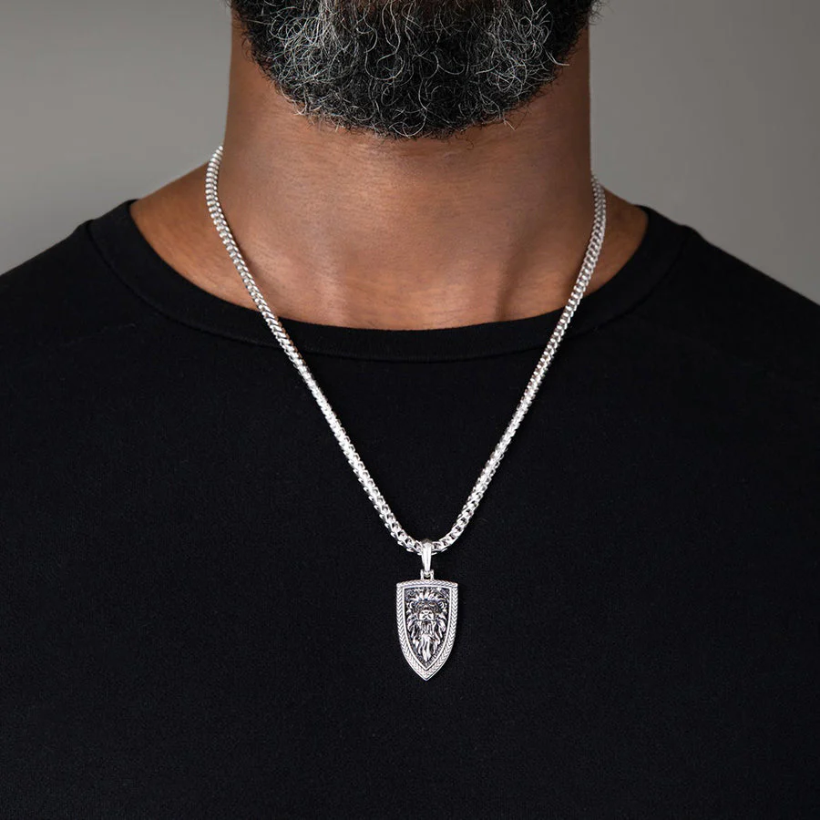 Empire, Silver Lion Head Pendant - Image 6