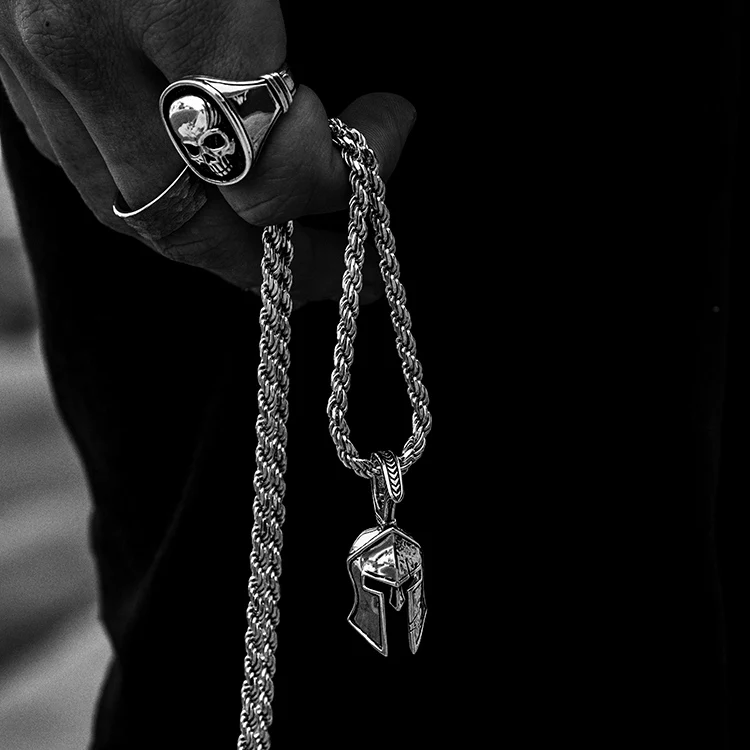 Spartan, Silver Pendant - Image 4