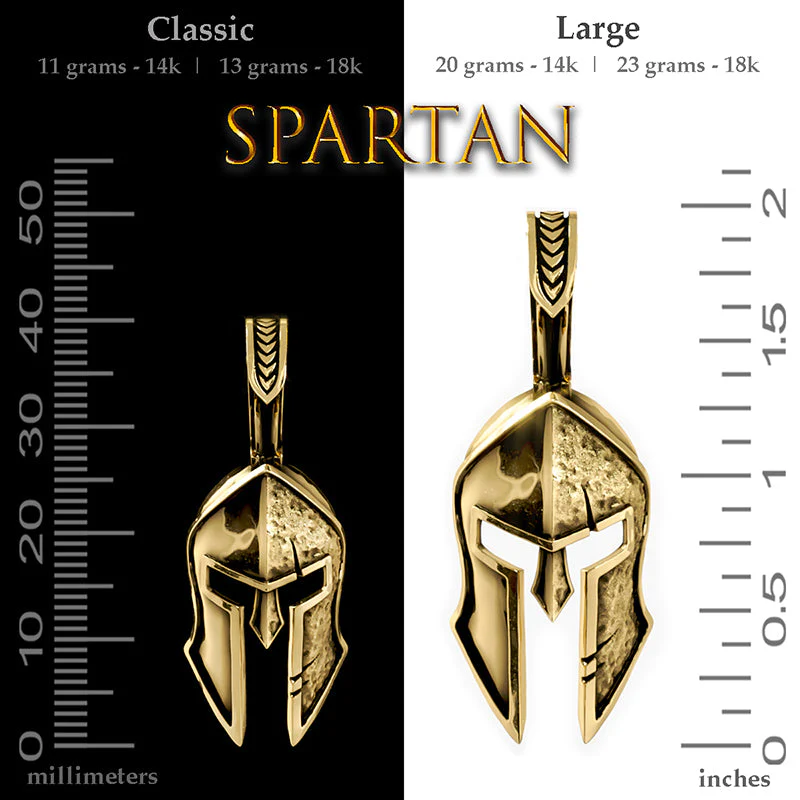 Spartan, Gold Pendant - Image 9